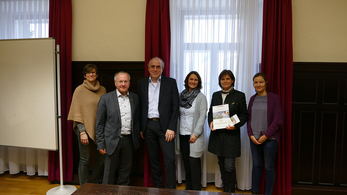 Kaleido-Delegation zu Besuch in Feldbach bei Herrn Bürgermeister Josef Ober und der Projektverantwortlichen Frau Ursula Krotschek